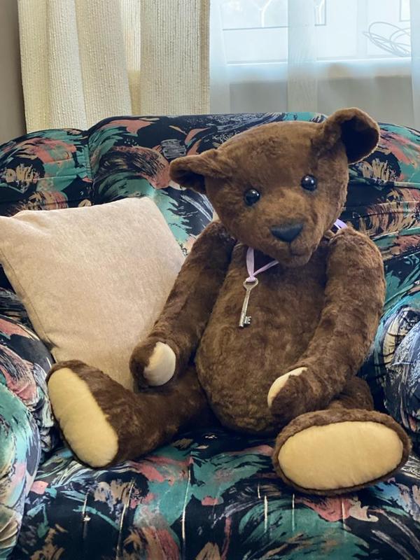 Collectible handmade teddy Bears Brownie by julia perchits